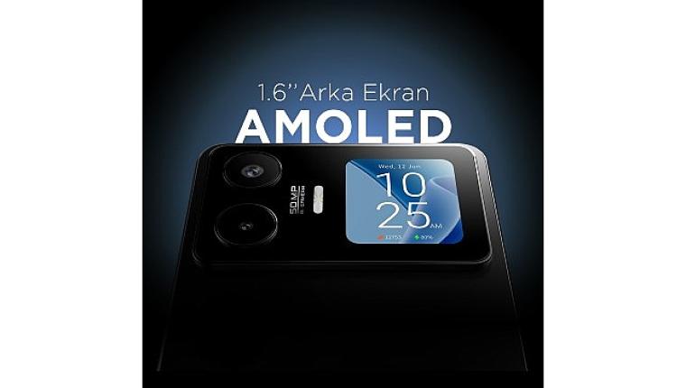 GM 26 Pro 5G, Türkiye'de ilk olan AMOLED arka ekranıyla fark yaratıyor
