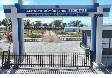 Büyükşehir Belediyesi'nden Lara'ya yeni karavan parkı