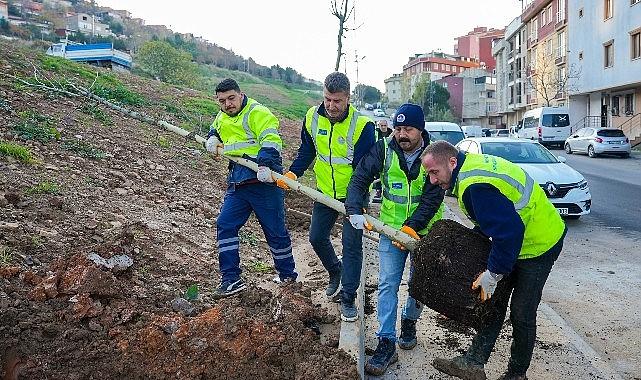 Zümrütevler'in parkları geri dönüşümle yenileniyor
