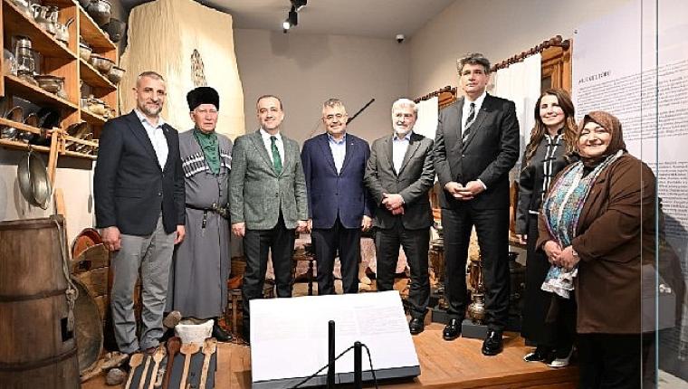 Kartepe'de Tarihi Gün Türkiye'nin İlk Resmi Çerkes Müzesi Kapılarını Açtı