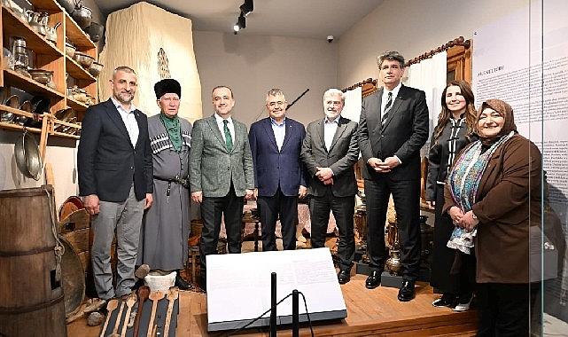 Kartepe'de Tarihi Gün Türkiye'nin İlk Resmi Çerkes Müzesi Kapılarını Açtı