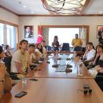 Erasmus öğrencileri Kemer Belediyesi'nde