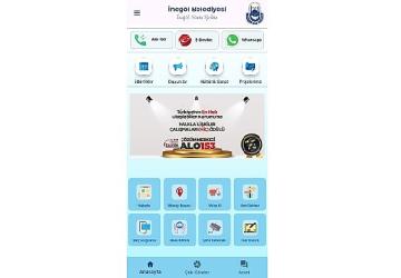 İnegöl Belediyesi'nin Tüm Hizmetleri Cebinizde