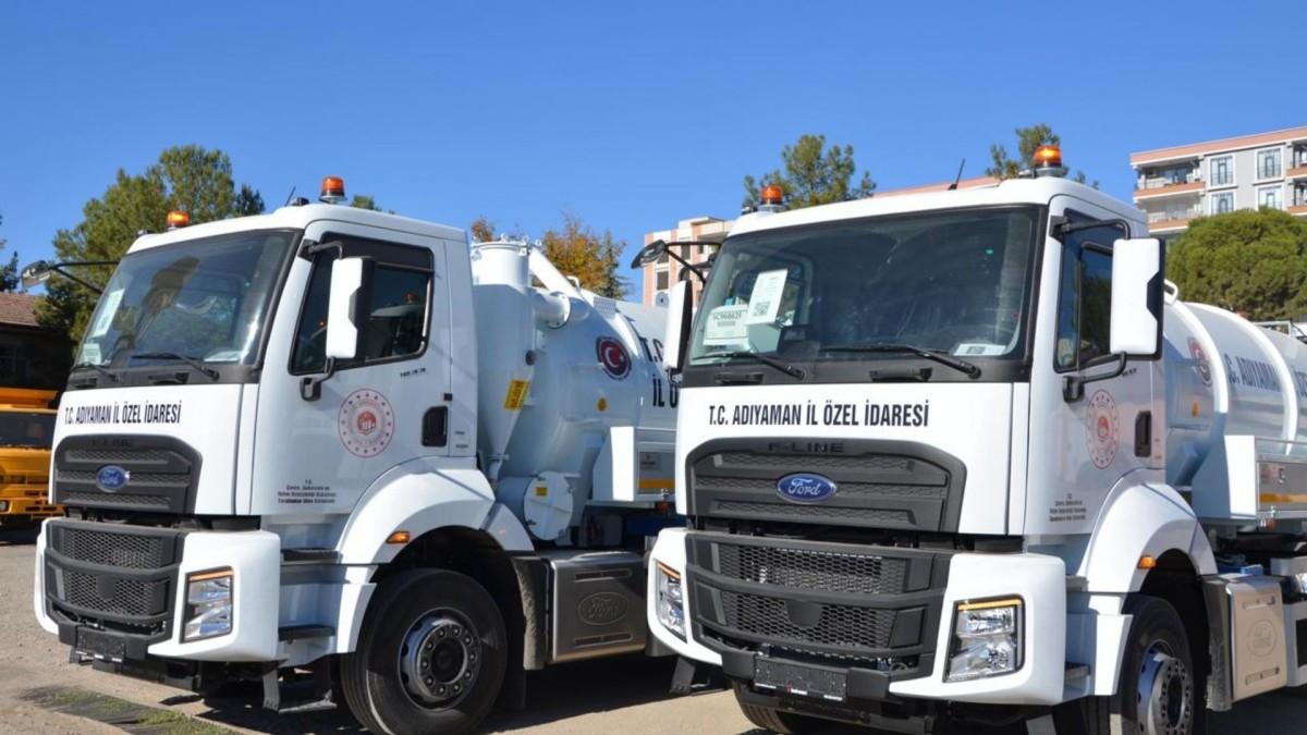 Adıyaman İl Özel İdaresi araç filosuna 2 yeni araç ekledi