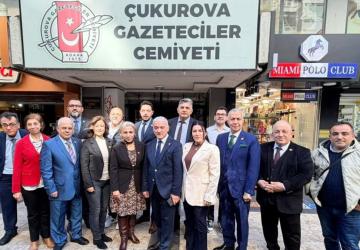 Çukurova Gazeteciler Cemiyeti’nde yeni dönem: Başkanlığa Ahmet Kurtul Çakın seçildi