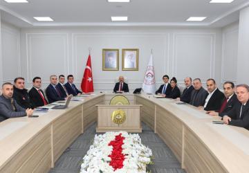 Adıyaman Valiliği’nde Haftalık Değerlendirme toplantısı düzenlendi