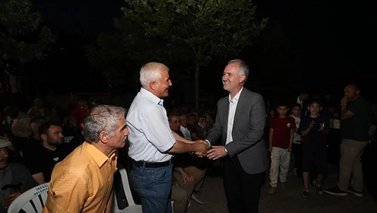 Başkan Taban Yeni Mahalle Sakinleriyle Buluştu