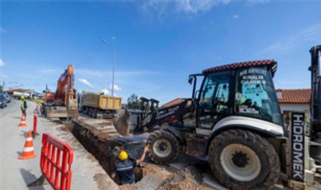 Güzelbahçe'de suya güçlü takviye