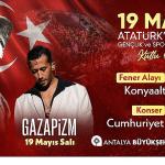 19 Mayıs Antalya'da dolu dolu kutlanacak