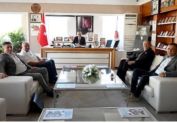 Yalçın'dan Başkan Topaloğlu'na nezaket ziyareti