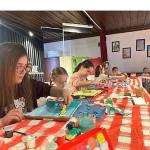 İnegöl'de Sömestir Tatili Sanatla Renklendi