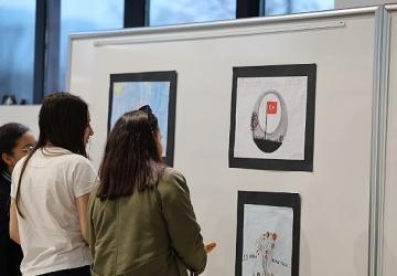 Kartepeli Minik Ellerin Eserleri Sanat Evi'nde Görücüye Çıktı