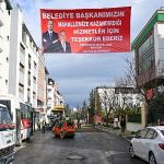 Başkan Eşki sabah mesaisine Egemenlik Mahallesi'nde başladı