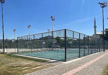 Bostanlı Sahili'ne yeni padel kortları geliyor