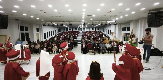 Adıyaman'da Kur’an kursu öğrencileri yıl sonunu sahne gösterileriyle kutladı
