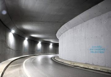 Şehir Hastanesi alt geçidi artık risk oluşturmuyor