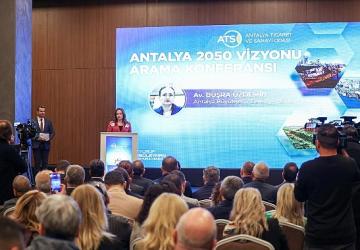 Başkan Vekili Özdemir ATSO Arama Konferansı'na katıldı