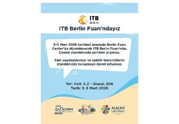 Çeşme, ITB Berlin 2026'da dünyaya tanıtılacak