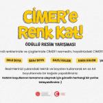 CİMER çocukların ellerinde renklenecek