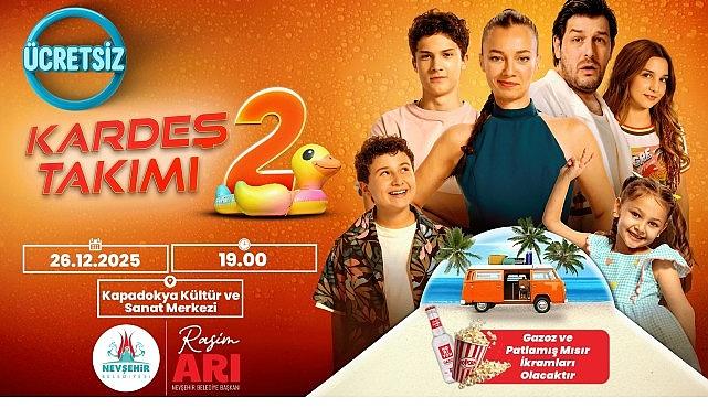 Sinema Akşamında “Kardeş Takımı 2" Filminde Buluşuyoruz