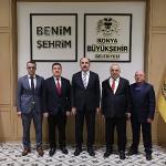 Başkan Altay Şeb-i Arus Törenleri İçin Konya'ya Gelen Uluslararası Heyetleri Ağırlıyor