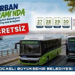 Büyükşehir'den bayramda ücretsiz ulaşım kolaylığı