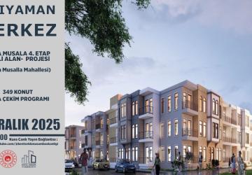 Mara Musalla 4. Etap Riskli Alan Projesi’nde 349 Konut İçin Kura Çekimi Yapılacak