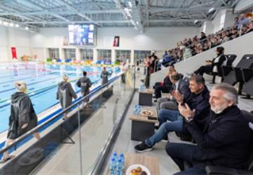 Göztepe'nin Avrupa zaferine Başkan Tugay da eşlik etti