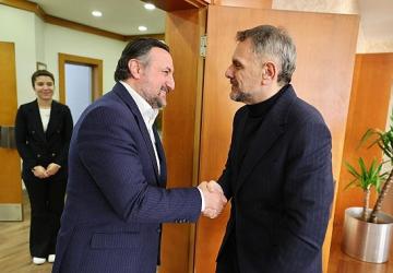 Milletvekili Karayel'den Başkan Vekili Akın'a ziyaret