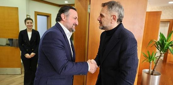 Milletvekili Karayel'den Başkan Vekili Akın'a ziyaret