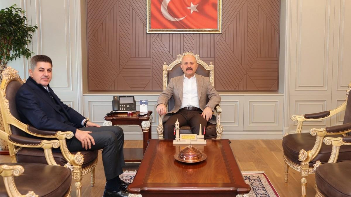 Adıyaman Valisi Dr. Osman Varol, Milletvekili İshak Şan’ı kabul etti