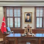 Başkan Sezer'den Kaymakam Gültekin'e Hayırlı Olsun Ziyareti