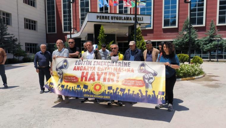Eğitim-Sen Adıyaman Şubesi’nden ‘angarya’ tepkisi