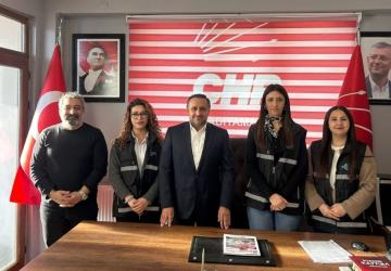 PERRE Haber Ajansı çalışanlarından CHP Adıyaman İl Örgütü’ne ziyaret