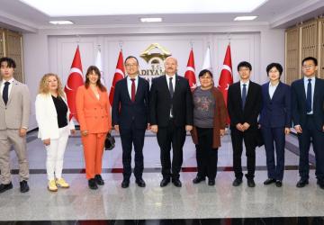Çin’in Ankara Büyükelçisi Xuebin’den Adıyaman Valiliği’ne ziyaret