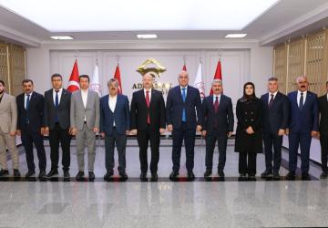 AK Parti heyetinden Vali Abdullah Küçük’e hayırlı olsun ziyareti