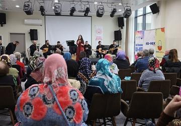 “KO-MEK Vefası" huzurevinde neşe saçtı