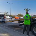 Büyükşehir'den trafiğe anında müdahale