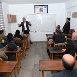 Kurs merkezinde veli toplantısı