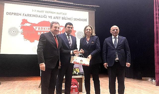 Deprem Haftası'nda farkındalık semineri