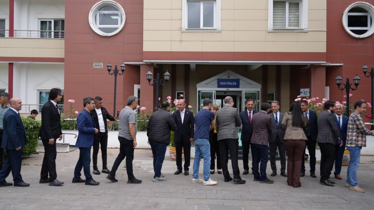 Adıyaman Üniversitesi’nde Kurban Bayramı bayramlaşması düzenlendi