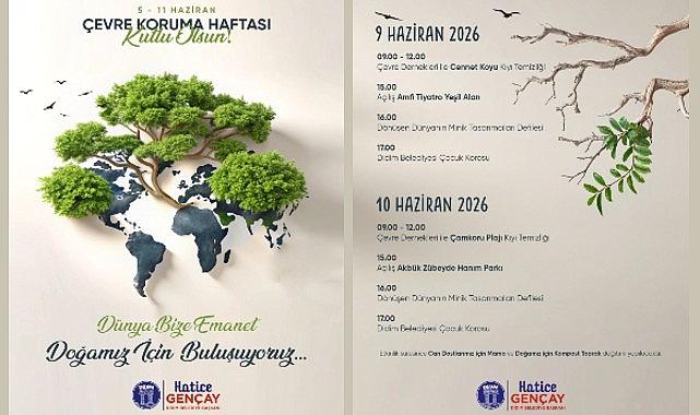 Didim Belediyesi'nden Çevre Koruma Haftası Etkinlikleri