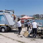 Araba lastiği, masa, sandalye de çıktı klozet kapağı da
