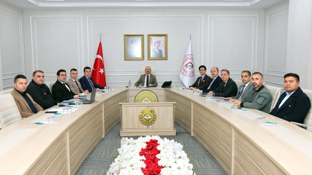 Adıyaman'da Vali Varol başkanlığında koordinasyon toplantısı