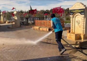 Adıyaman Belediyesi’nden bayram mesaisi