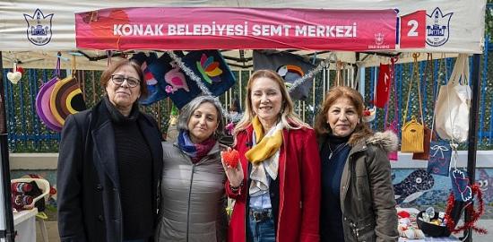 Konak'ta sevgi, emekle güçleniyor