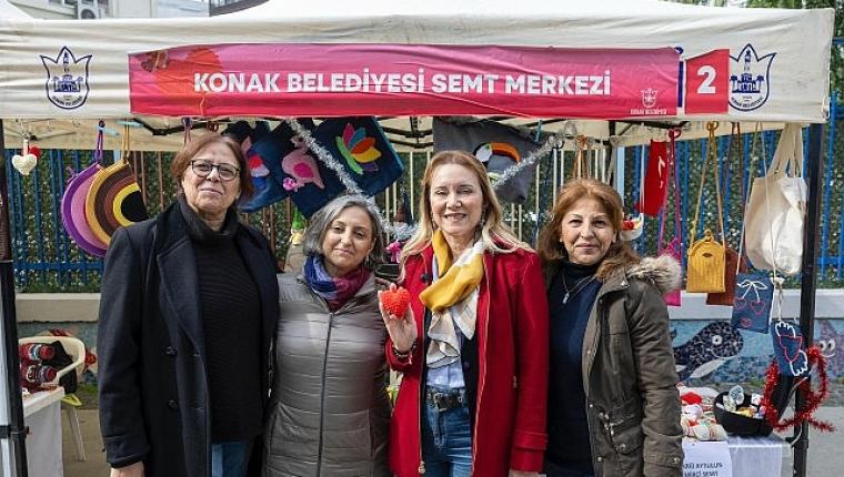 Konak'ta sevgi, emekle güçleniyor