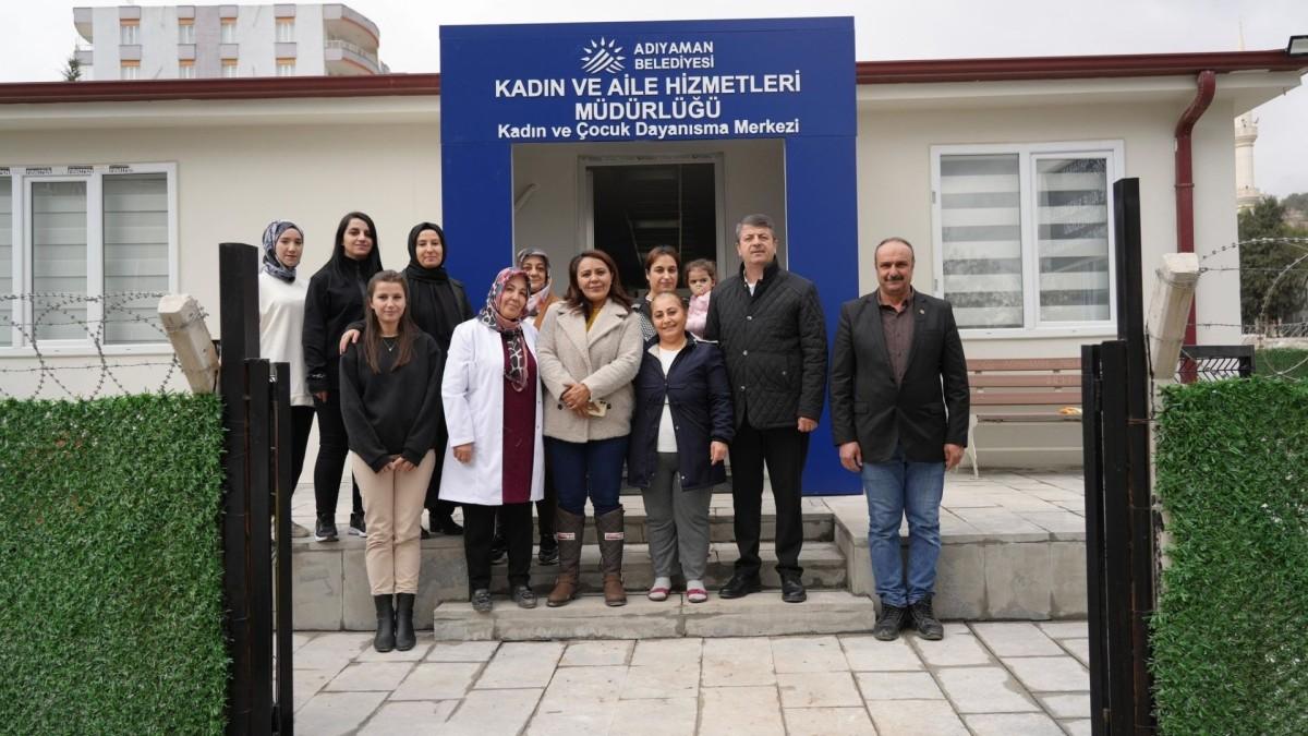 Başkan Tutdere, Kadın ve Çocuk Dayanışma Merkezi’ni ziyaret etti