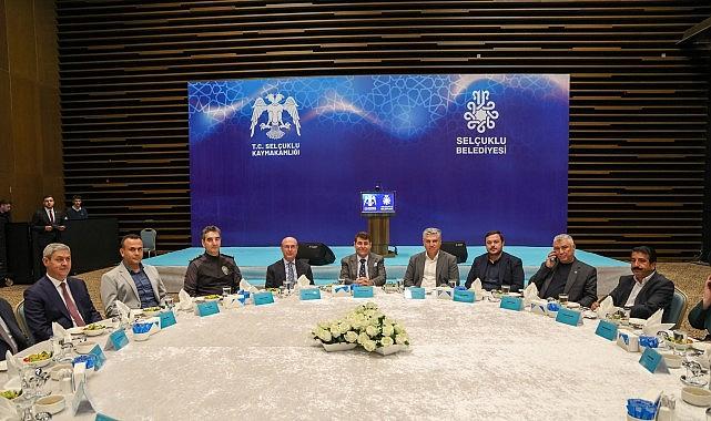 Selçuklu Belediyesi'nden anlamlı veda programı