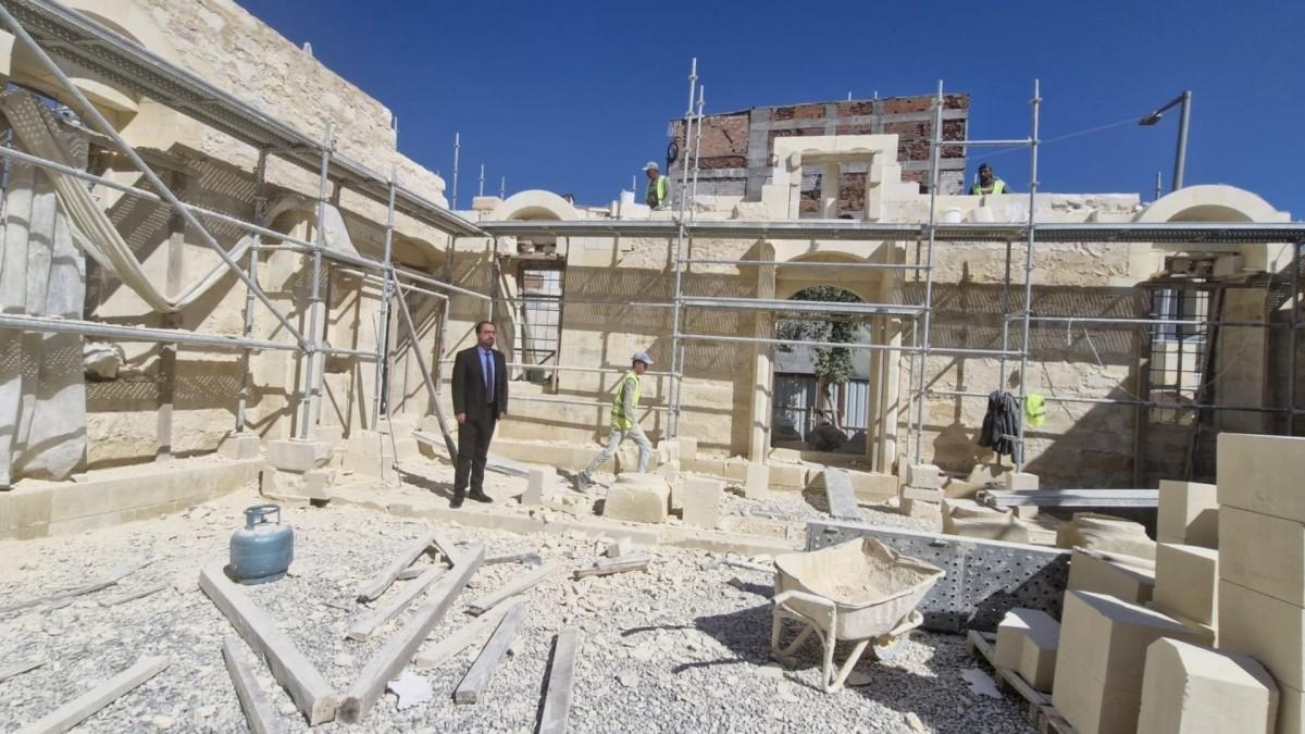 Adıyaman İl Müftüsü Şavlı, Ulu Cami ve Kap Cami’ndeki çalışmaları inceledi